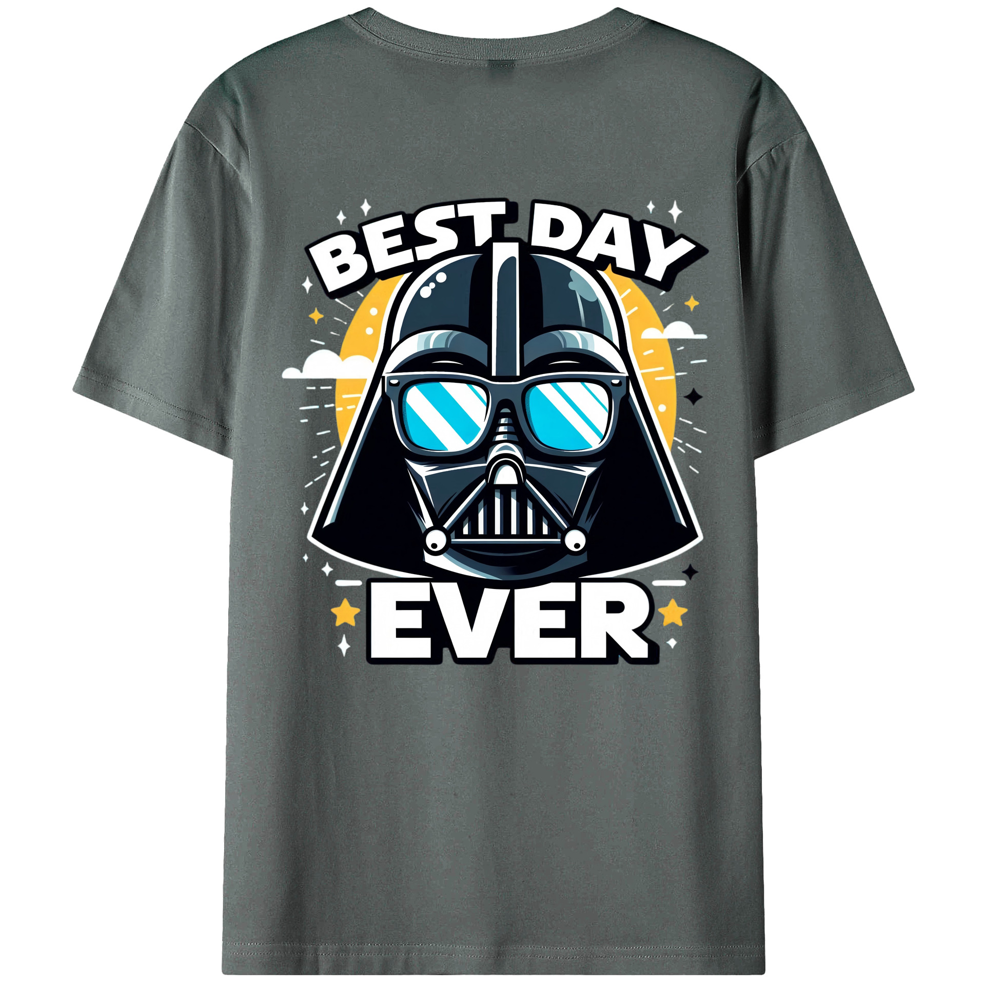 （画像用） スター・ウォーズ Star Wars 綿100％ メンズ半袖Tシャツ（バックプリント） 通気性